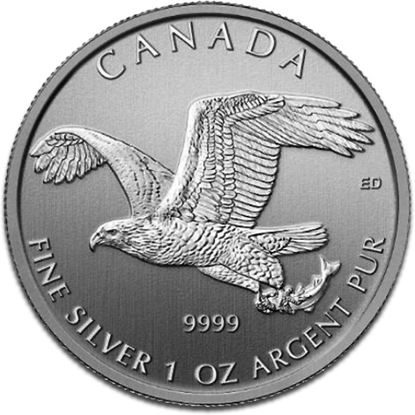 (image for) 2014 1oz Silver BALD EAGLE